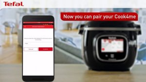 Tefal | How To Pair Your Tefal Account With Cook4me Touch