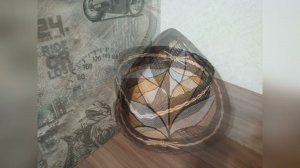 Поднос из бумажной лозы