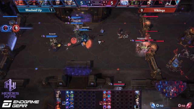 ► Heroes of the Storm: Washed Up vs. The Vikings - Grand Final HeroesHype смотреть онлайн