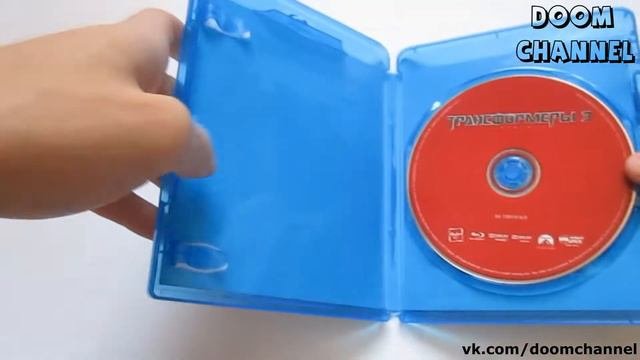 Распаковка Трансформеры 3 Тёмная сторона Луны Transformers: Dark Of The Moon Blu-Ray Unboxing