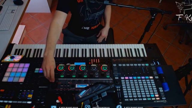 Mi Gente - Roses - Dance With Me Mash-up Loop station remix - MK3 / RC-505 - смотреть онлайн