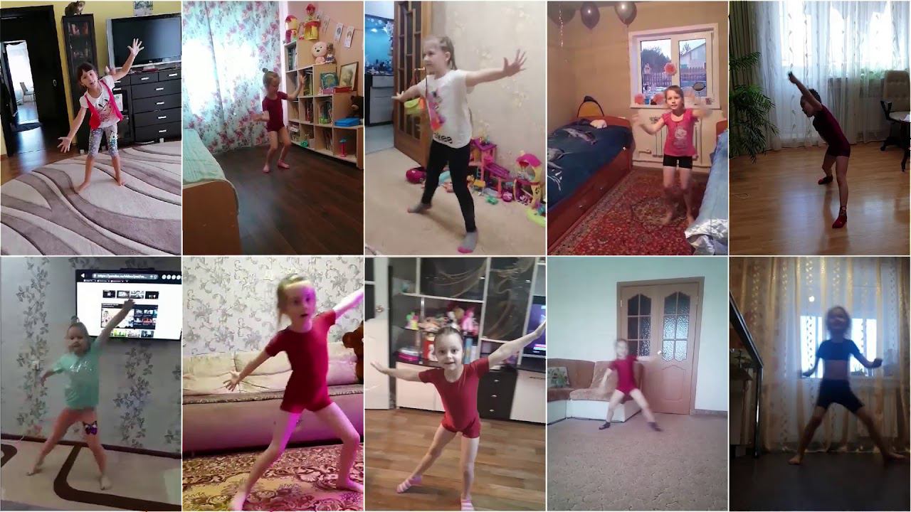 #СидимДомаСДружбой Видеоурок хореографических ансамблей ''Этна'' и ''Фантазия''