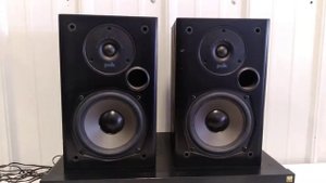 POLK AUDIO T15 100 WATT SPEAKERS SOUND TEST