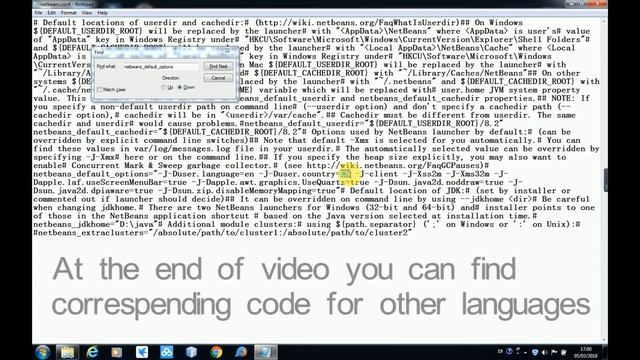 how to change languages in netbeans