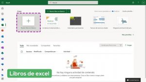 ¿Cómo crear un libro? ⎪Curso de Excel 365