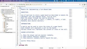 Java JEM19 Turn based game - Overview