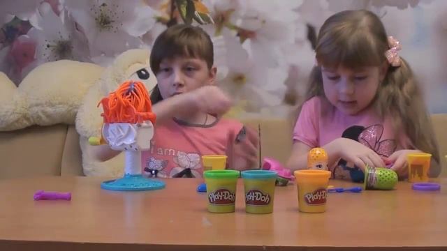 Play Doh Сумасшедшие Прически. Игры Hasbro. смотреть онлайн