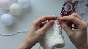 Узор " Кольчуга" по кругу. Мастер класс. Узор для шапок