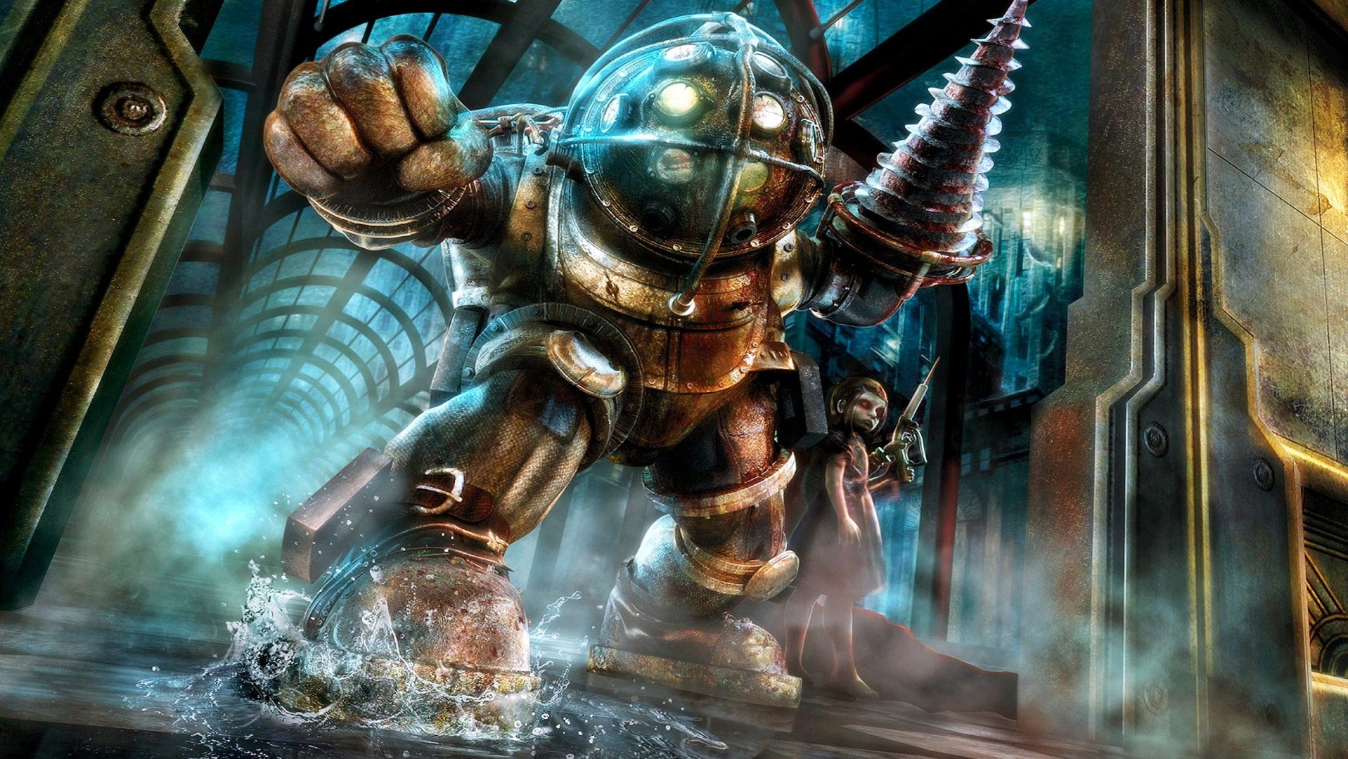 Bioshock (3) Прохождение 2023 - В гостях у сестричек