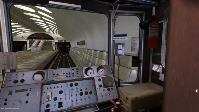 Про метро будни машиниста в Московском метро Trainz Серпуховско-Тимирязевская линия