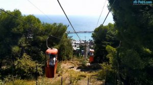 Ялта, канатная дорога "ГОРКА" от набережной на холм Дарсан, туда и обратно