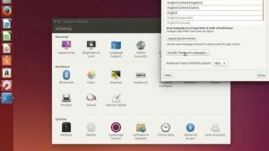 3-Setup system language - Ubuntu 14.04 Tutorial