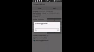 Extract pictures from videos using this Android app
