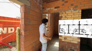 Строим таунхаус на 6 семей  Обзор и планировка большого дома из керамического блока.