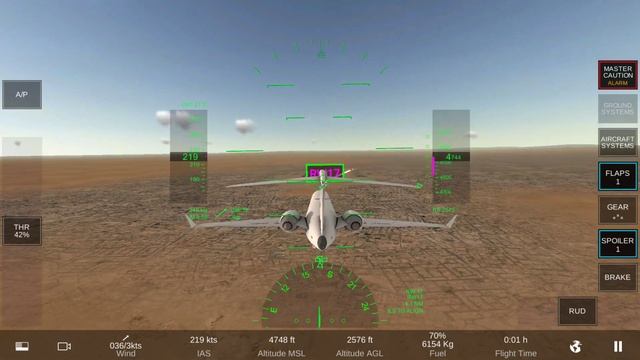 Real Flight Simulator - Engine Reverse Thrust Failure #Realflightsimulator #rortos