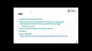 GCA DMARC Bootcamp: Review and Additional Protocols