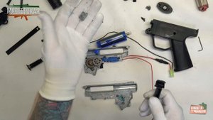 Разборка & сборка Cyma MP5 Kurz (cm041k)