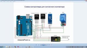 Солнечный коллектор своими руками - Контроллер