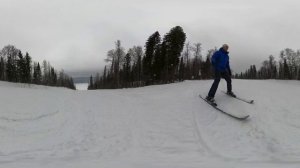 Горнолыжный комплекс в Башкирии на Павловке - «Павловский Парк». Первый опыт. Видео 360.