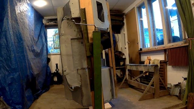 Газ-67. Продолжение ремонта кузова. Варим моторный щит смотреть онлайн