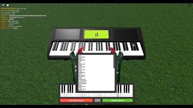 Join Us For A Bite, FNAF - Roblox/Virtual Piano ( EASY NOTES ) смотреть онлайн