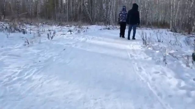 Зимние покатушки на моноколесе...-17* смотреть онлайн