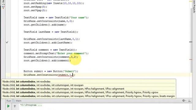 JavaFX. Tutorial#8. GridPane, TextField. (Урок 8, видеоурок, Текстовое поле, решетка) rus. смотреть онлайн