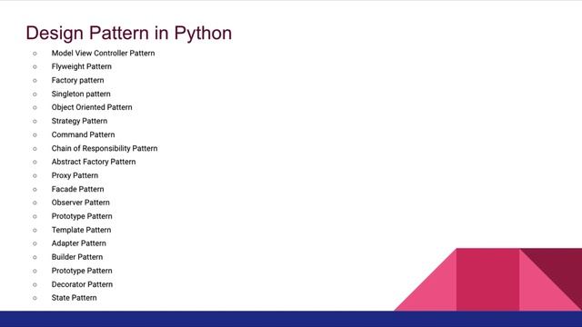Mastering Design Patterns in Python: Your Gateway to Efficient Coding! #design_patterns