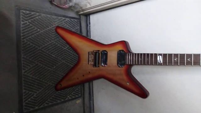 dean shadow tributes Washburn Dime Inferno with body mods and headstock смотреть онлайн
