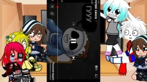 реакция андертейл на санса(простите за ленивое видео)