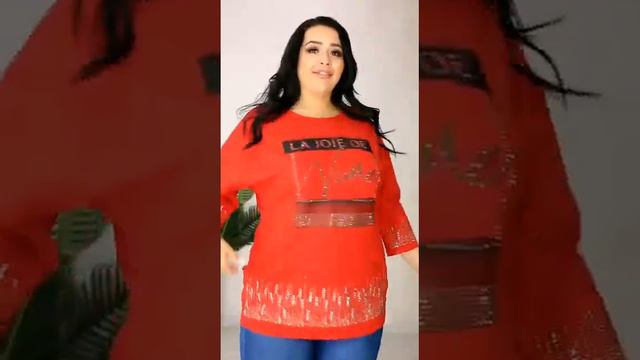 #ОптомБишкек: Молодежная туника Ламода со стразами большого размера