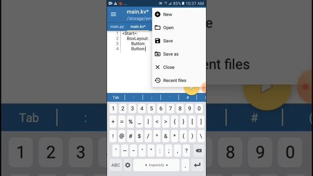 kivy PhoneApp Layout #01 Layout pos & size hint & background color смотреть онлайн