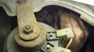 Снятие WEBASTO DW-50 removal/Mercedes W210
