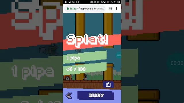Баг в игре Flappy Royale. Всегда ПЕРВОЕ место. Flappy Birds. Как победить!?