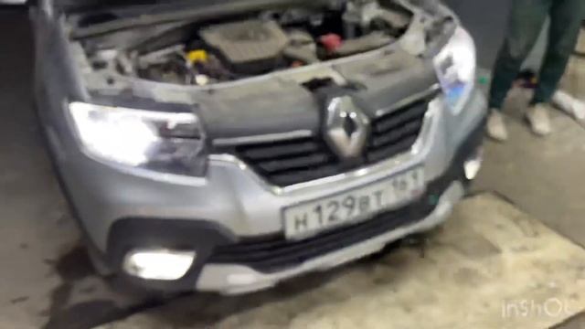 Рено Сандеро Степвей установка света 7(928)1112002 смотреть онлайн