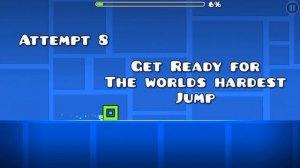 Hardest jump in #geometrydash part 2