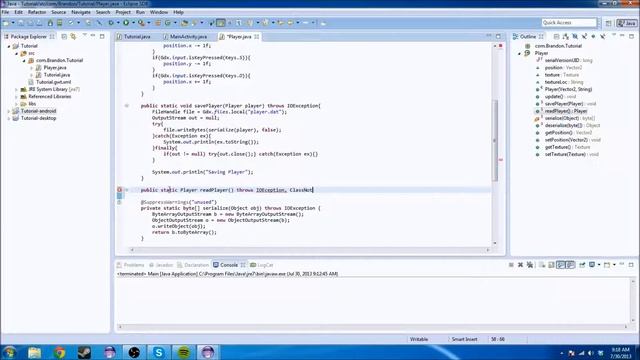 Android Game Development in Java - Part 4: Saving Objects to Files смотреть онлайн