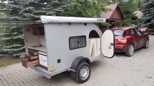 Кемпер-прицеп "Капля" от Кемпер Урал. Первые 100 км