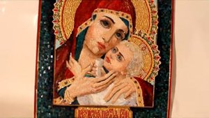 Иконы из мозаики на заказ. Изготовление мозаичных икон.