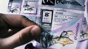 Купил рыболовные крючки KAMATSU KIAMI c AliExpress