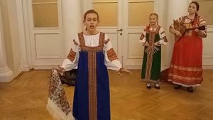 Пляскина Мария "Сидела Катюшенька" Бытовая песня Архангельской области г.Мезень