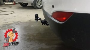 Фаркоп Hyundai IX35 легкосъемный шар под квадрат