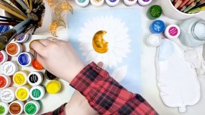 Рисуем подсолнух (5-10 лет)