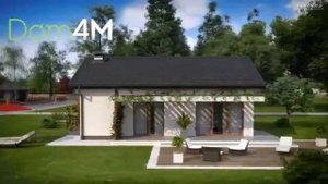 4M278 Проект небольшого одноэтажного дома 8м на 11м