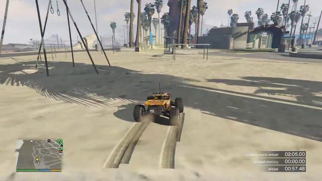 GTA Online: Испытание на время RC — Веспуччи-Бич смотреть онлайн