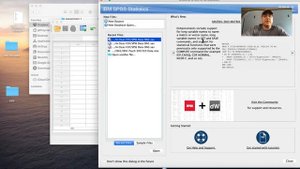 Opening a .sav data file in SPSS