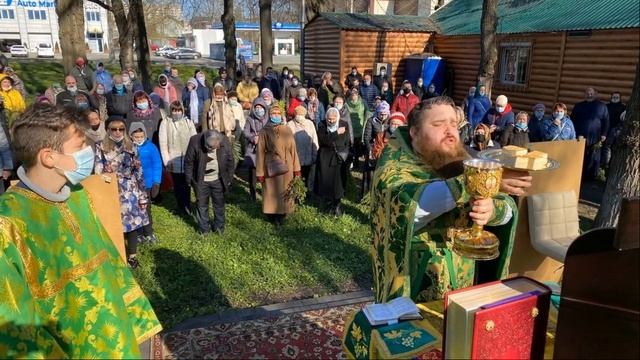 Слава в Вышних Богу. Великое славословие, М.Файнер /Храм прп. Сергия Радонежского, Днепр, Украина смотреть онлайн