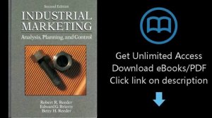 Download Industrial Marketing: Analysis, Planning, and Control PDF