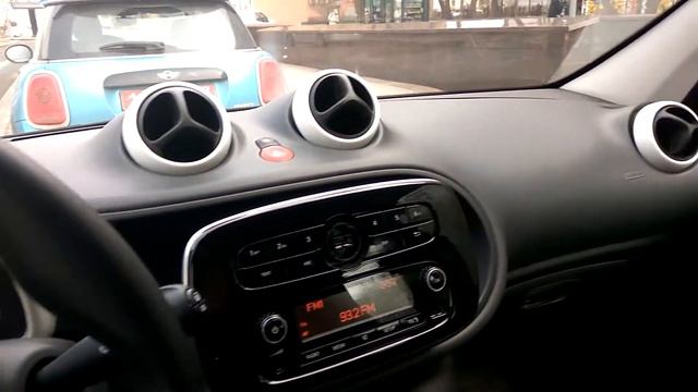 Московский каршеринг - Smart Forfour.