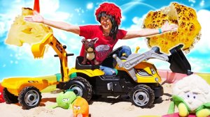 Видео для детей Капуки Кануки - Торт из цветной капусты для Лаки - Рецепты для детей